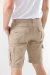 Bermuda Cargo Elastizado con refuerzo en la entrepierna 9oz Beige SNIPE en internet