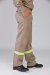 Pantalón con reflectivos Ombu Beige - comprar online
