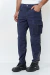 Pantalon Cargo Strauss Elas. con reflectivo, azul marino OMBU - tienda online