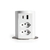 Torre Multiplug 2 Tomadas 20a + 2usb (a+c) + Indução Cromado