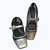 Sapatilha Social de Couro com Tule - comprar online