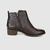 Bota Ankle Boot em Couro - Via Curtume