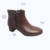 Bota Ankle Boot Casual em Couro na internet