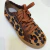Tênis Flat de Couro Pelo Leopardo - comprar online