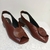 Sapato Peep Toe em Couro - comprar online