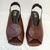 Sapato Peep Toe em Couro na internet