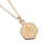 COLLAR INICIAL HEXAGONAL
