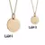 COLLAR MEDALLA REDONDA