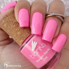 KIT ESMALTES BLANKA - ROSA 10 CORES + BRINDE 1 Pulseira (Cor aleatória) na internet