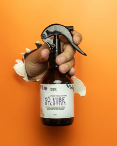 Spray Grande Limpeza Energética Xô Vibe Negativa Com Óleos Essenciais 120ml