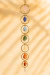 Mobile Argola 7 Chakras Equilíbrio Harmonia - Loja Terapias Quânticas