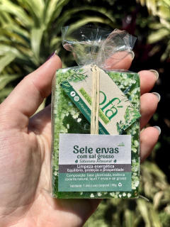 Sabonete Sete Ervas com Sal Grosso - comprar online