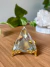 PIRAMIDE CRISTAL C/ PE DOURADO - comprar online