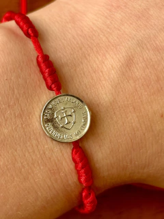 Pulseira Vermelha Kabbalah 7 Nós & Amuleto de Miguel Arcanjo - comprar online