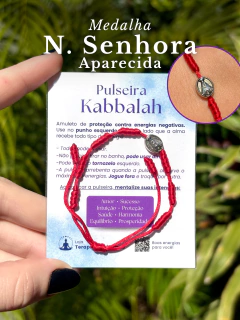 Pulseira Kabbalah & Amuleto N. Senhora Aparecida - comprar online