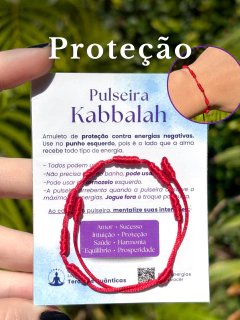 Pulseira Proteção Vermelha Kabbalah 7 Nós - comprar online