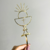 Topo de Bolo Dourado - Cálice
