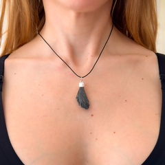 Dije Escoba de Bruja + Plata - comprar online