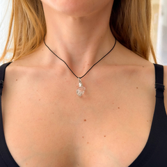 Dije Cuarzo Cristal + Plata - comprar online