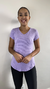 Baby Look Alongada Lilás - comprar online