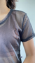 Baby Look Eva em Tule Preto - loja online