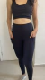 Legging Canelado Cecília Preto - loja online