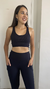 Top Canelado Cecília Preto - LA Moda Fitness
