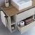 Conjunto Gabinete para banheiro 4 Nichos com cuba Armário de Banheiro 1 porta com espelho - comprar online