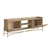 Rack 2 Portas 183Cm Palhinha Pé Metal Oslo - comprar online