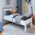 Cama Solteiro 90 Los Angeles Branco