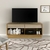 Rack para TV até 42 Polegadas com gaveta Natural/off white