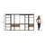 Guarda Roupa Closet 6 Peças com 3 Cabideiros 6 Gavetas e 16 Nichos Easy - loja online