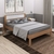 Cama de Casal Amêndoa/Branco