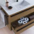 Conjunto Gabinete para Banheiro 1 gaveta 1 porta com lavatório Armário de Banheiro 1 porta com espelho - comprar online