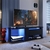 Rack para Tv até 55 Polegadas Estilo gamer com 1 Gaveta e Iluminação em Led RGB Preto - comprar online