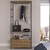 Estante Guarda Roupa P/ Closet 2 Gavetas E Cabideiro - comprar online
