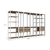 Guarda Roupa Closet 6 Peças com 3 Cabideiros 6 Gavetas e 16 Nichos Easy - Utilidades Prolar