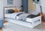 Cama Solteiro E Cama Auxiliar 90 Los Angeles Branco - comprar online