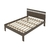 Imagem do Cama de Casal Nogal/Branco