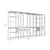 Guarda Roupa Closet 6 Peças com 3 Cabideiros 6 Gavetas e 16 Nichos Easy - Utilidades Prolar