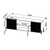 Rack 2 Portas 180Cm York Para Tv Até 70 Polegadas - Utilidades Prolar