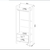 Armário Closet com Gaveta Branco/Nogal na internet