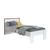 Cama Solteiro 90 Los Angeles Branco - comprar online