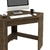 Mesa para Escritório de Canto Nogal na internet
