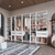 Guarda Roupa Closet 6 Peças com 3 Cabideiros 6 Gavetas e 16 Nichos Easy