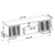 Rack com Porta Industrial P1027 Mel - comprar online