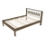 Cama de Casal Nogal /Branco - comprar online