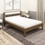 Cama de Casal Nogal /Branco