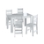 Conjunto Mesa com Cadeiras 004 - comprar online