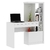 Escrivaninha Estante com 2 Portas e Gaveta Branco - comprar online